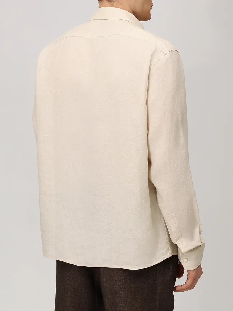Рубашка Regular Fit льняная