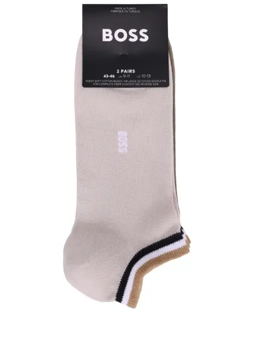 Набор из двух пар хлопковых носков BOSS