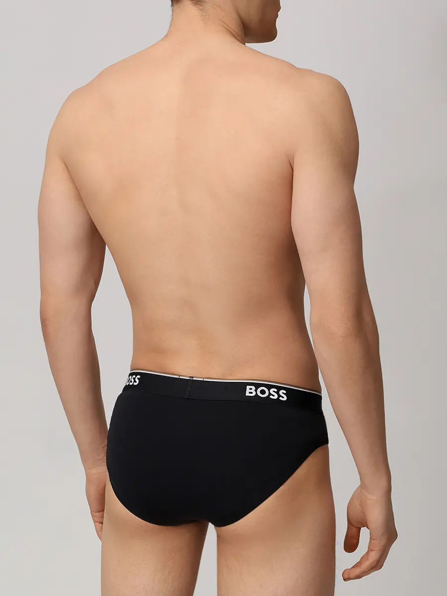 Набор из трех хлопковых трусов-слип