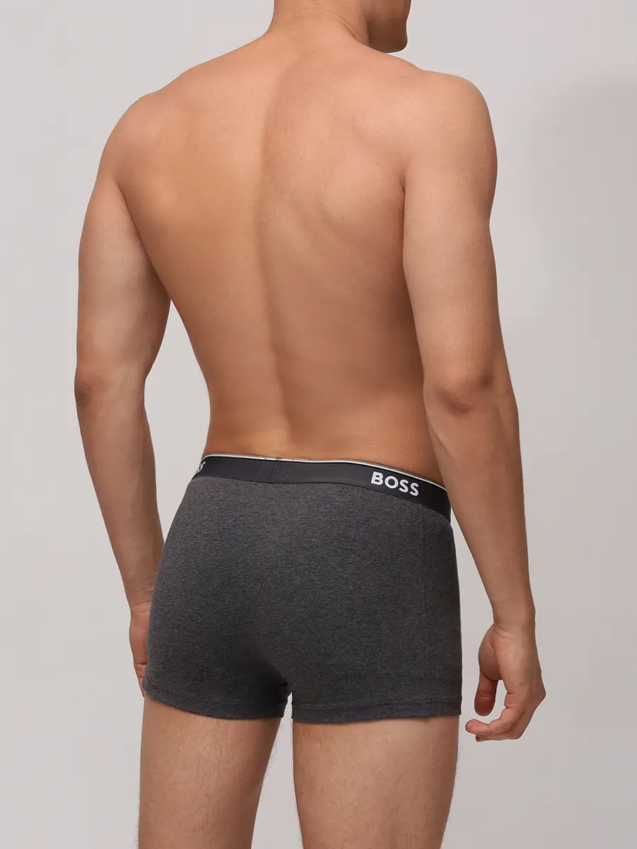 Набор из трех хлопковых трусов-боксеров