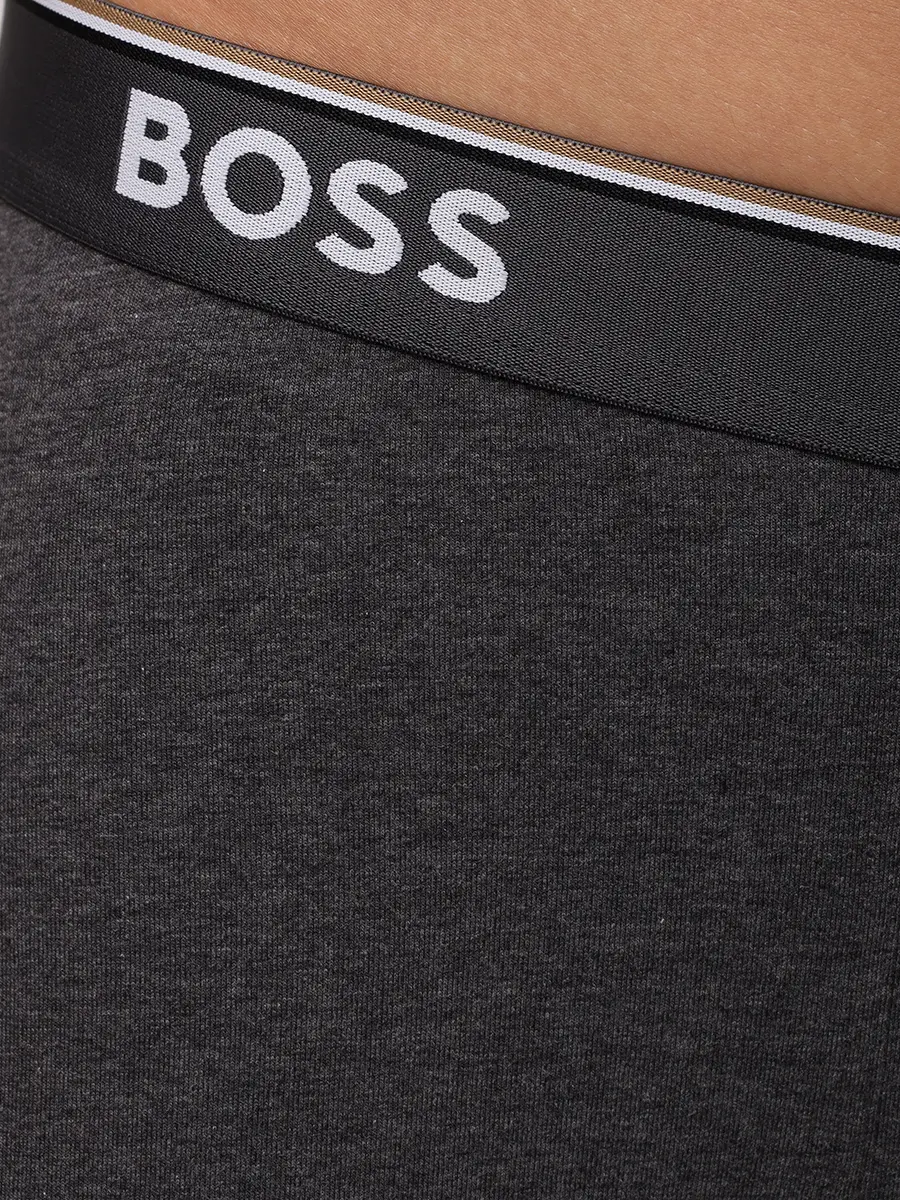 Набор из трех хлопковых трусов-боксеров