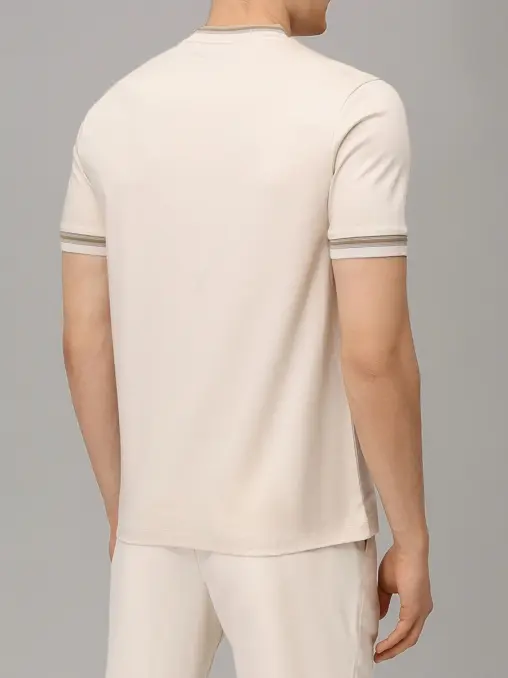 Футболка Slim Fit хлопковая BOSS