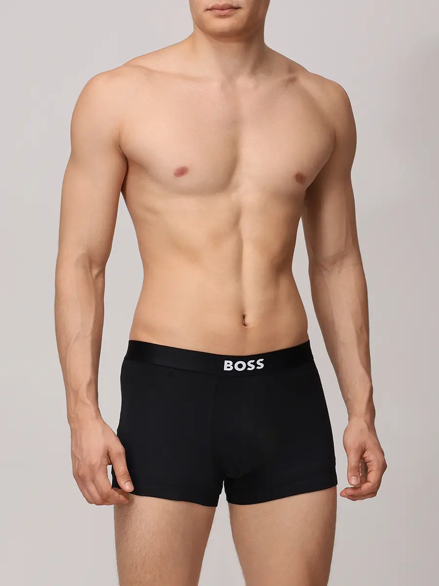 Набор из трех хлопковых трусов-боксеров