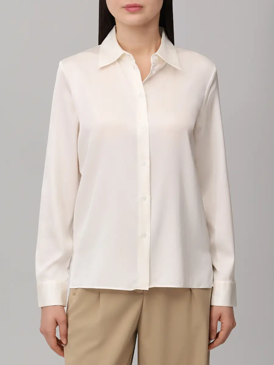 Блуза шелковая