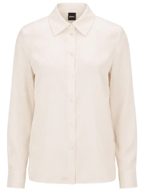 Блуза шелковая BOSS