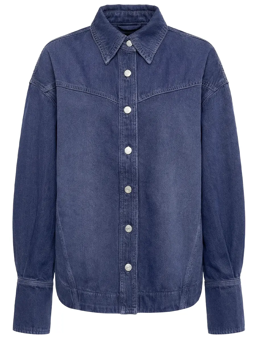 Рубашка джинсовая