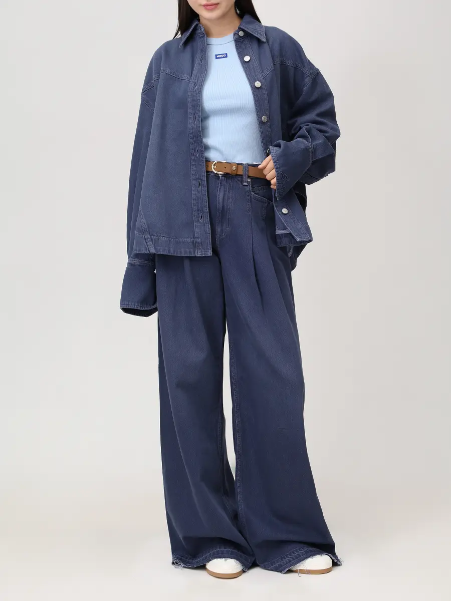 Рубашка джинсовая