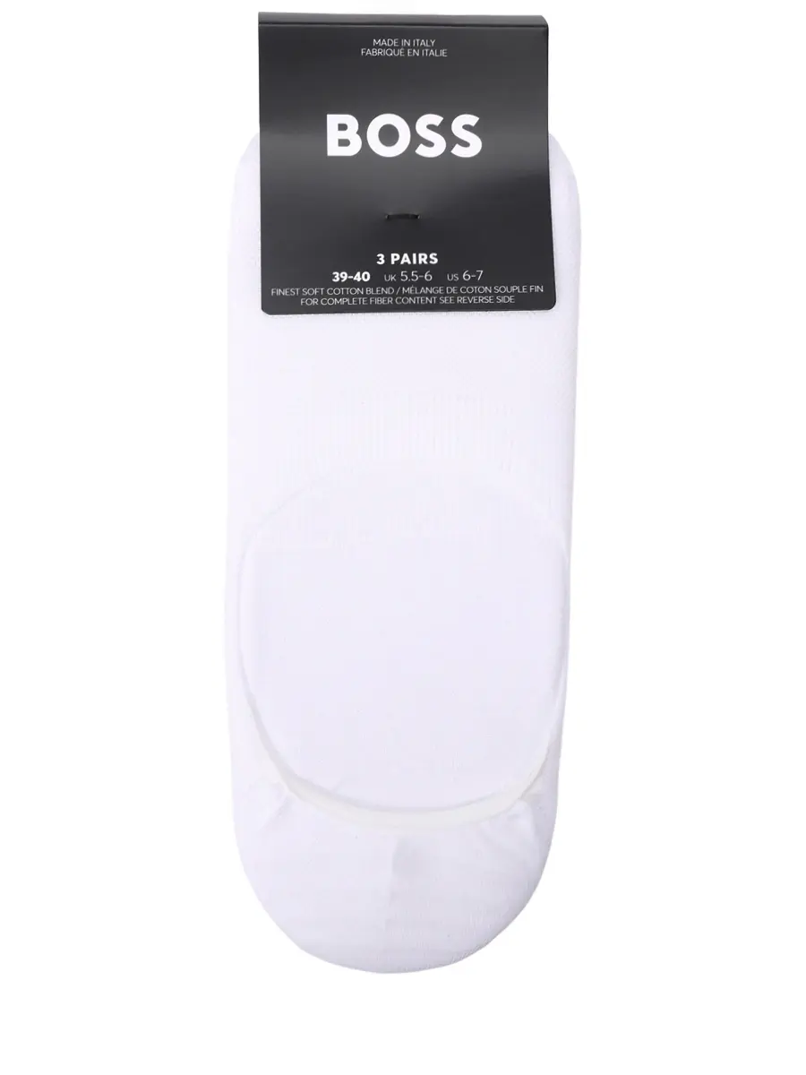 Набор из трех пар хлопковых подследников