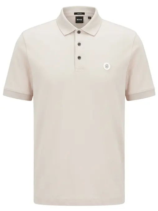 Поло хлопковое BOSS