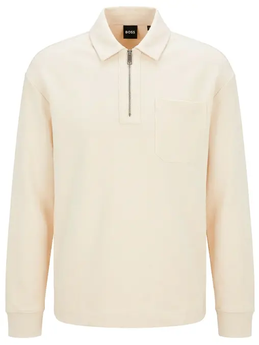 Поло хлопковое BOSS