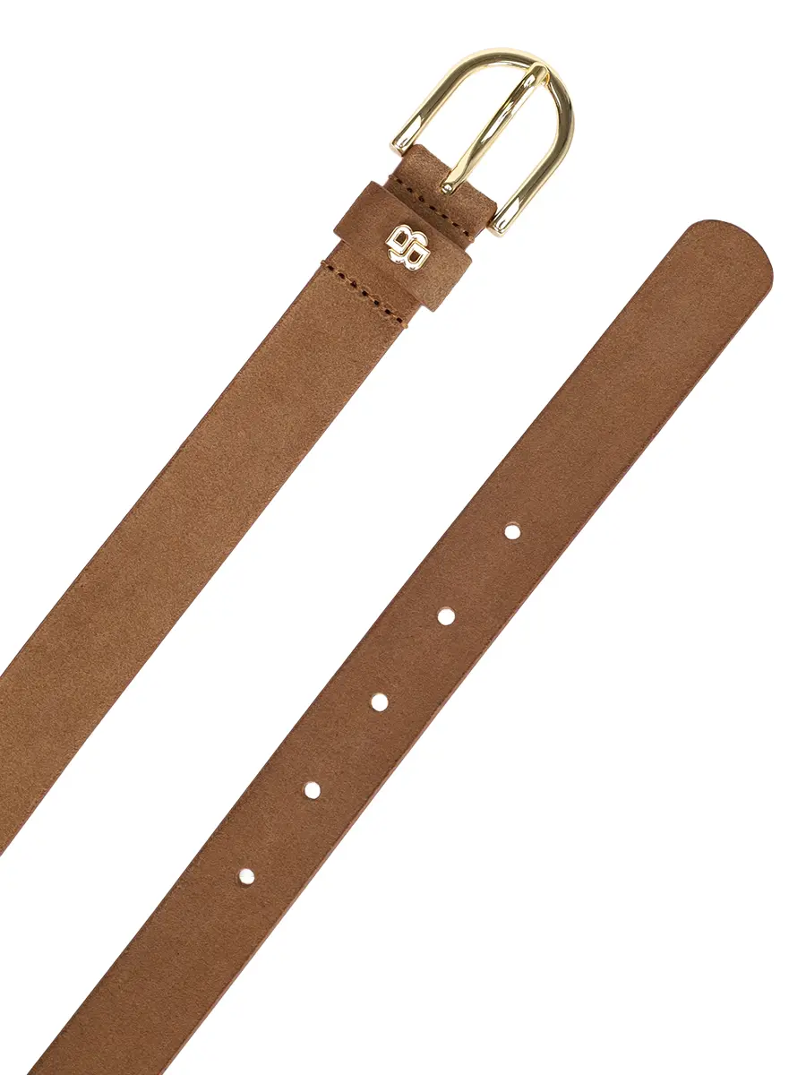 Ремень замшевый