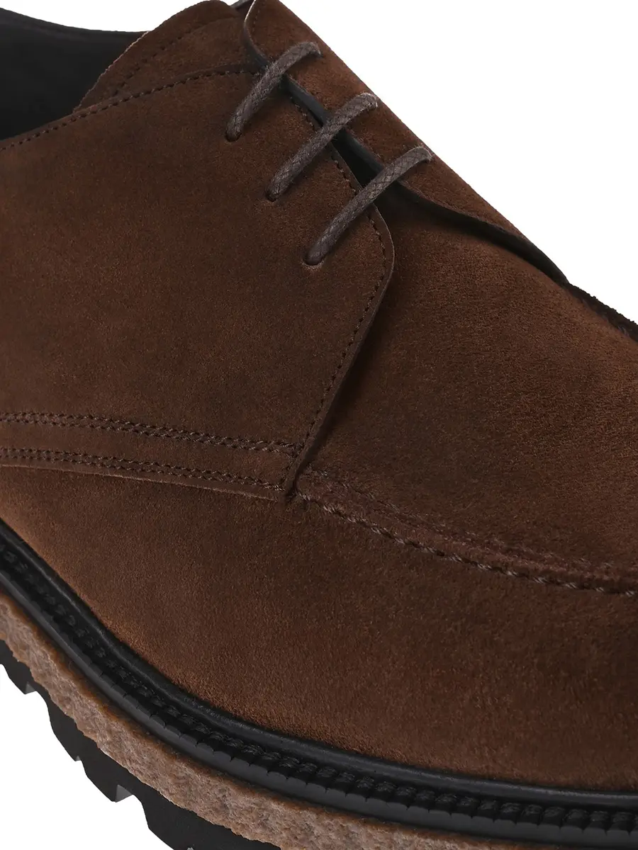 Дерби замшевые