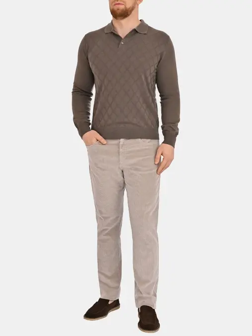 Поло шерстяное CANALI