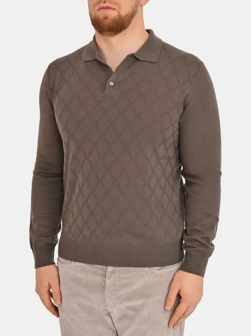 Поло шерстяное CANALI