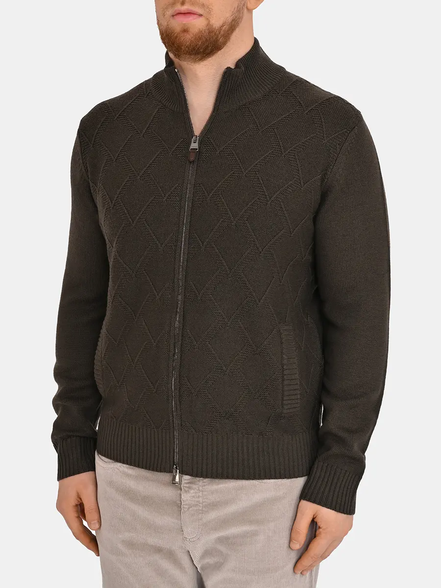 Кардиган шерстяной