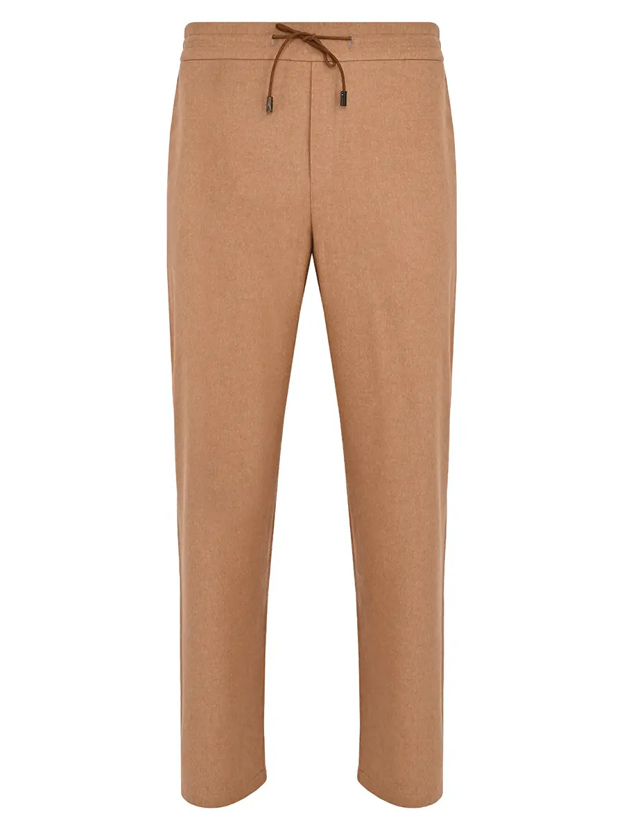 Брюки из шелка и кашемира