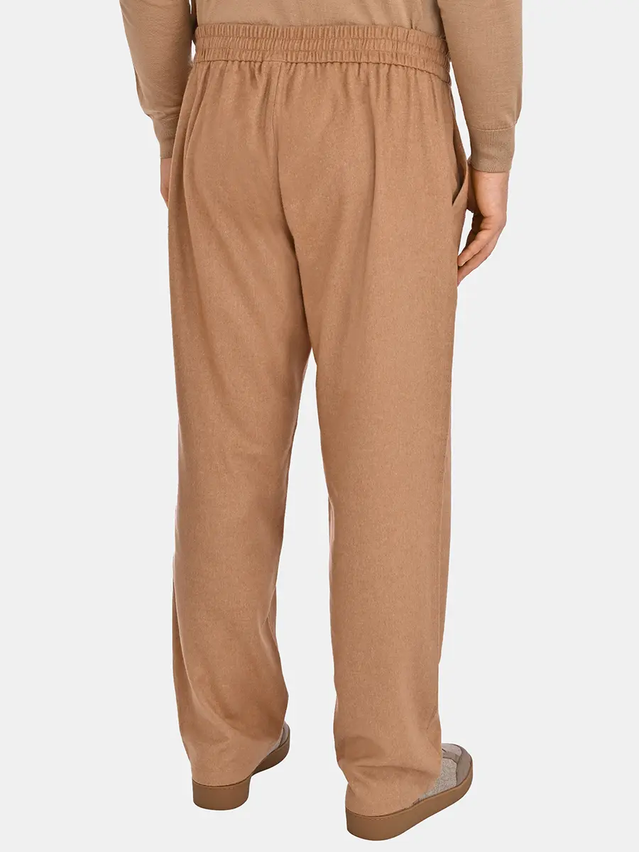 Брюки из шелка и кашемира