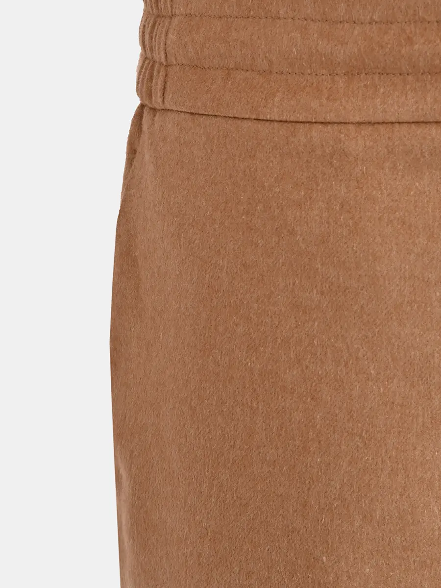 Брюки из шелка и кашемира