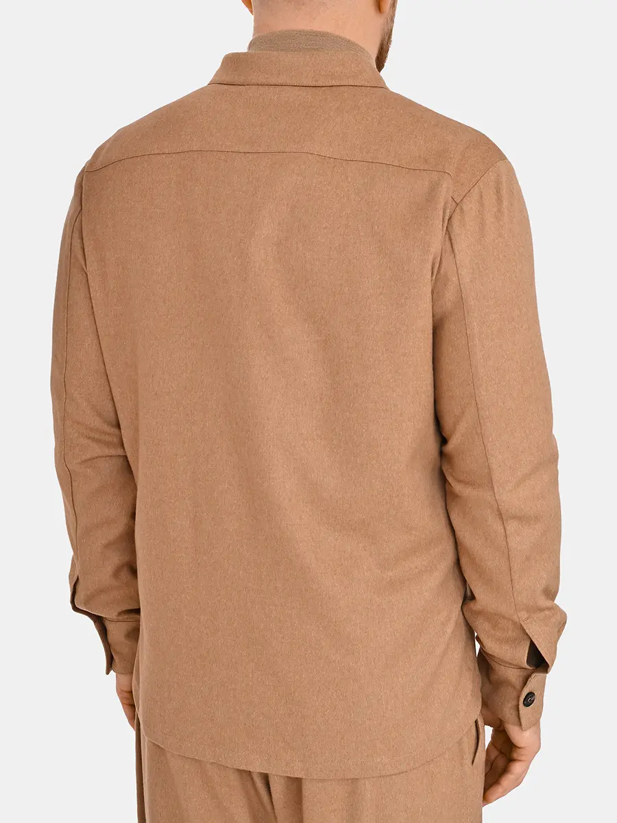 Рубашка из шелка и кашемира