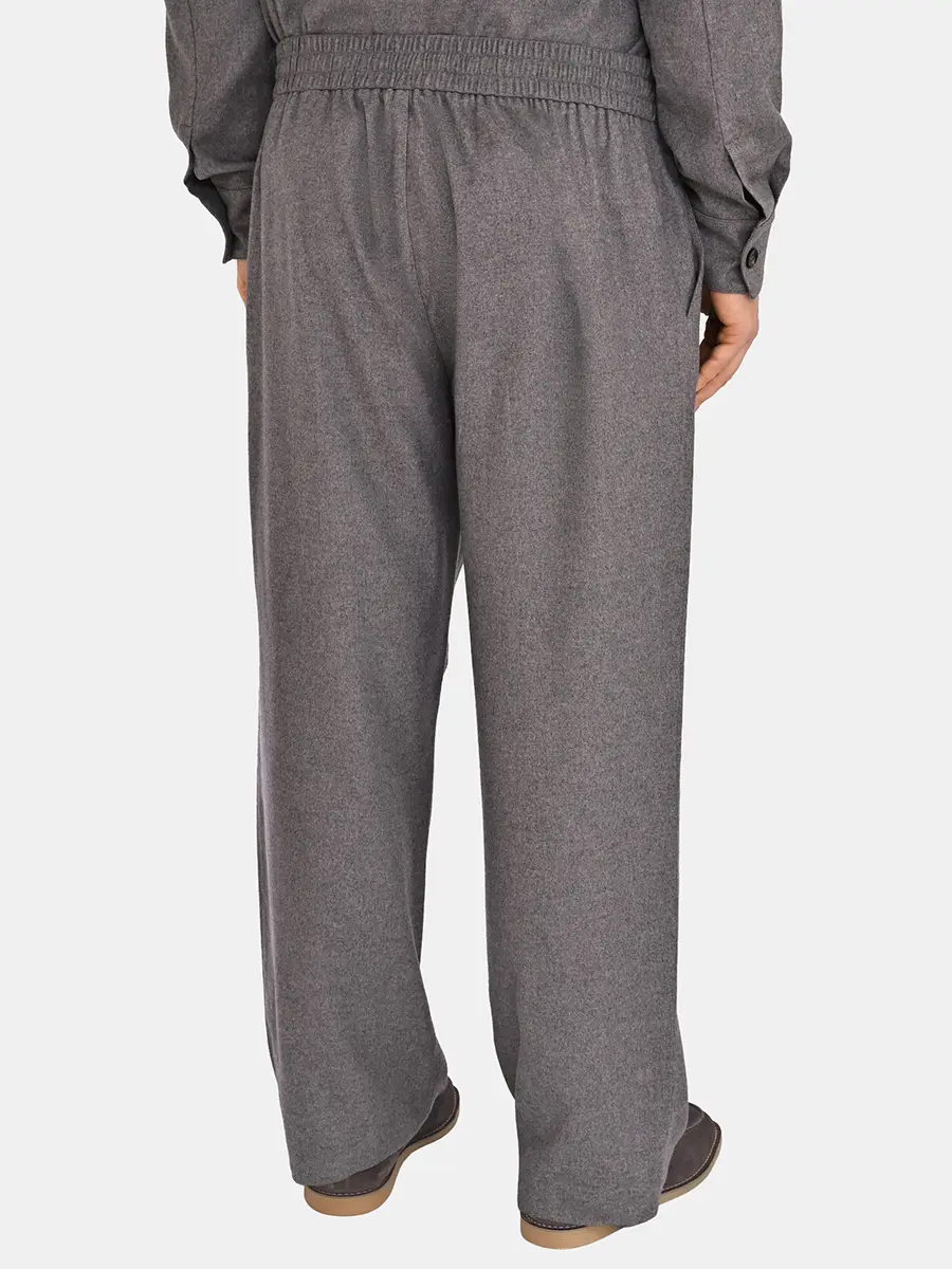 Брюки из шелка и кашемира