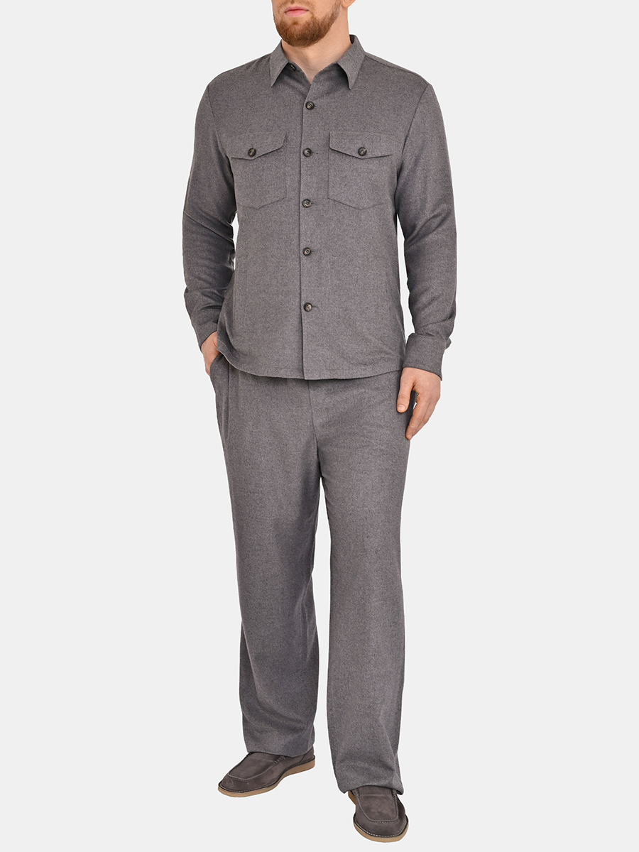 Рубашка из шелка и кашемира