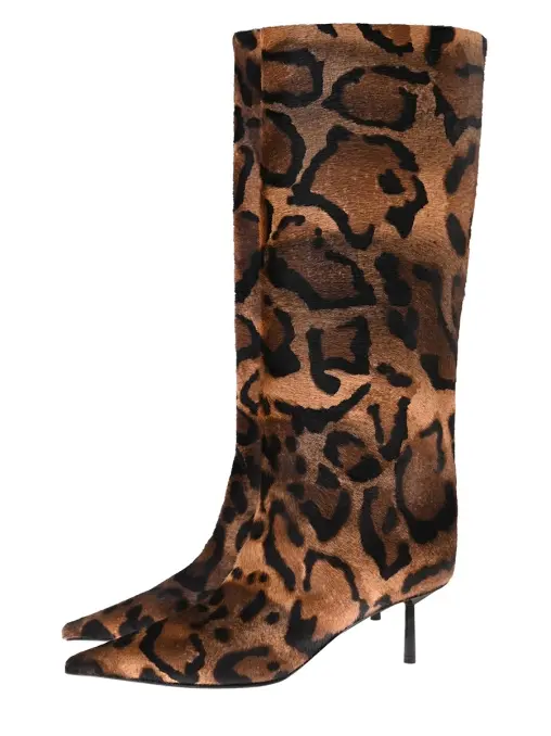 Сапоги с принтом LE SILLA