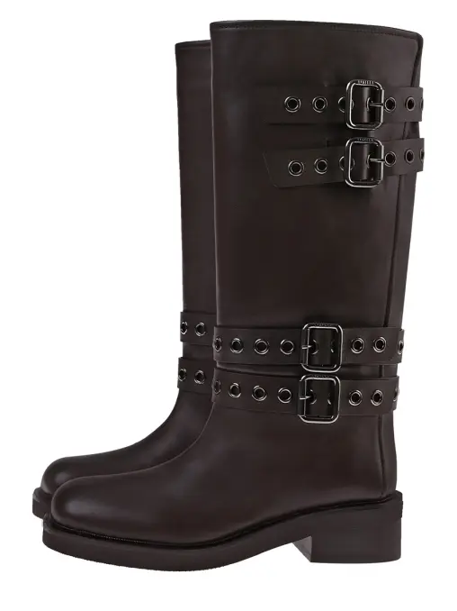 Сапоги кожаные LE SILLA