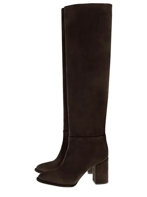 Сапоги замшевые LE SILLA