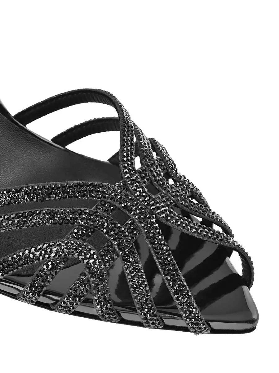 Босоножки кожаные