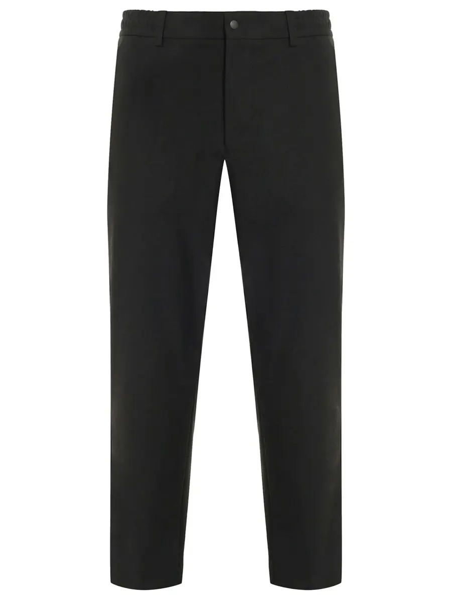 Брюки однотонные