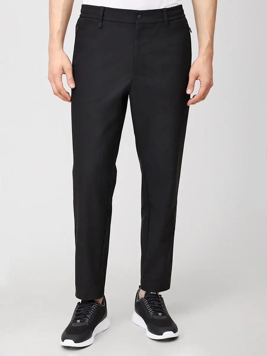 Брюки однотонные