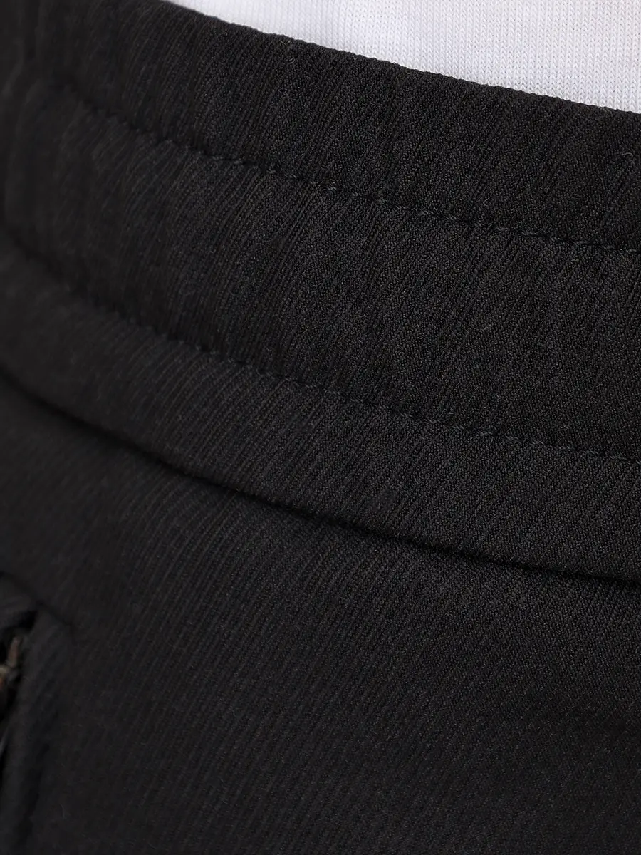 Брюки однотонные