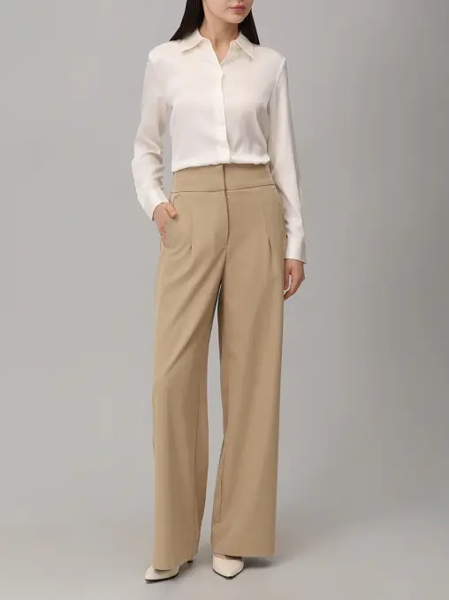 Брюки из вискозы BOSS