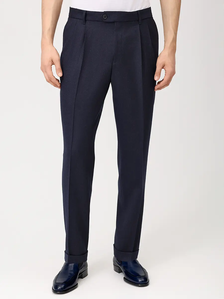 Брюки шерстяные