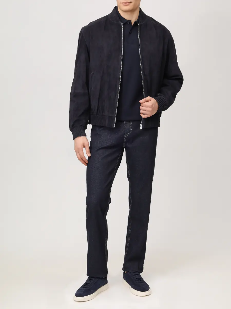 Поло Slim Fit хлопковое