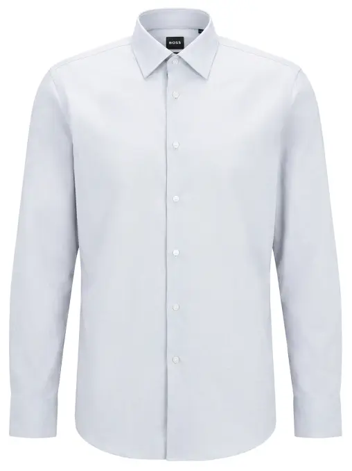 Рубашка Slim Fit хлопковая BOSS
