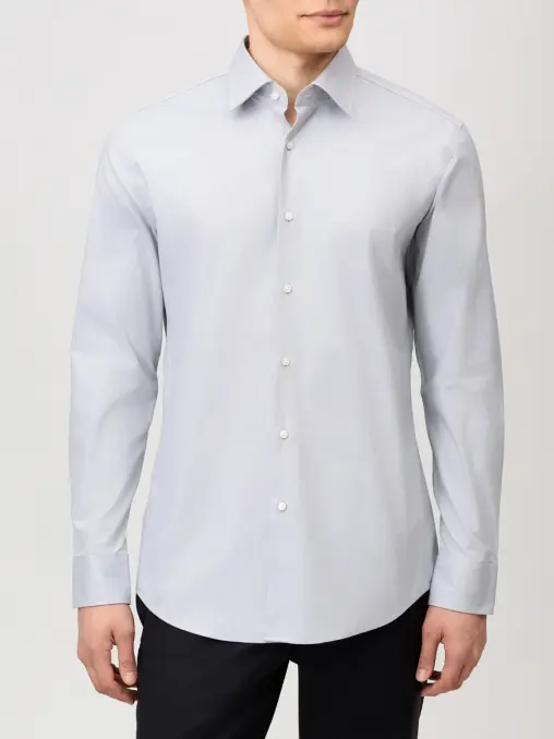 Рубашка Slim Fit хлопковая BOSS