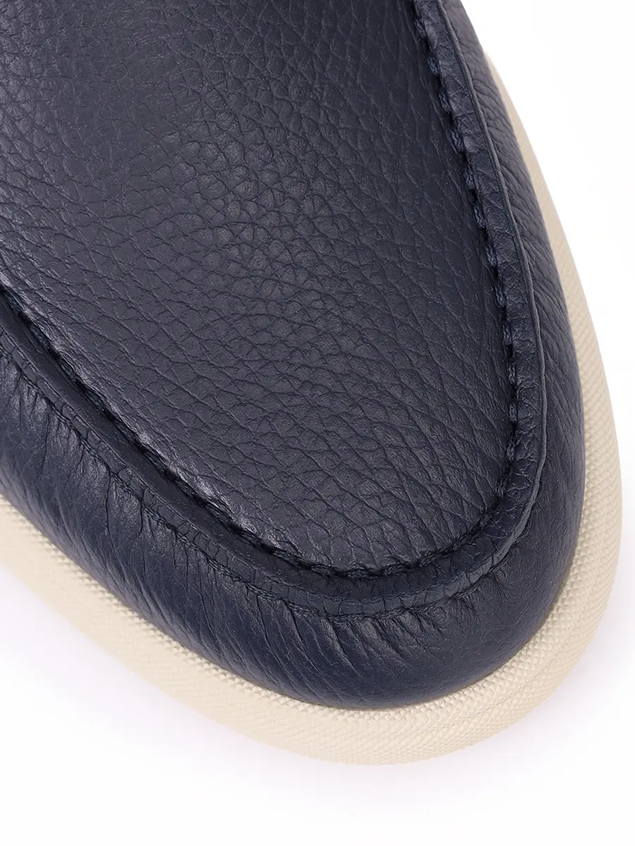 Лоферы кожаные