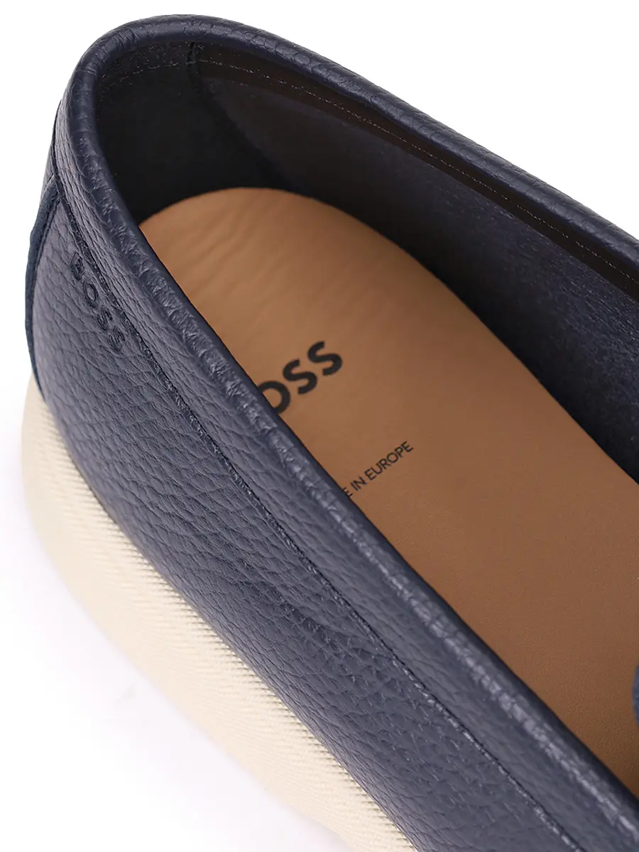 Лоферы кожаные