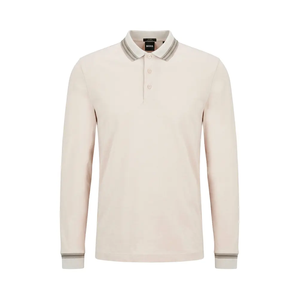 Поло Slim Fit хлопковое