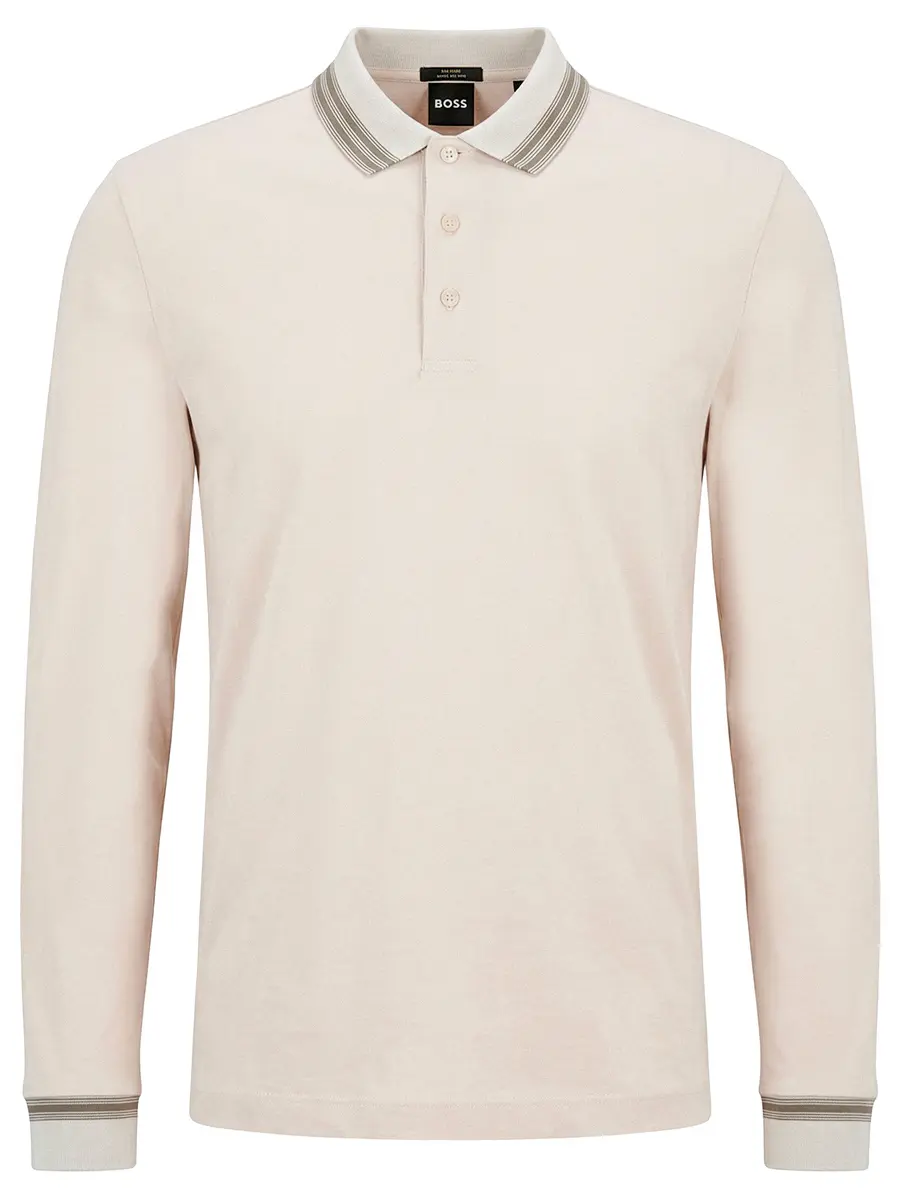 Поло Slim Fit хлопковое