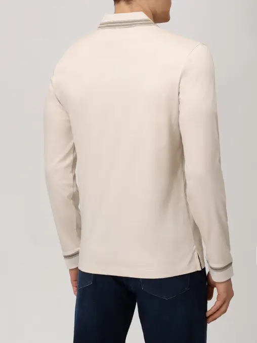 Поло Slim Fit хлопковое BOSS