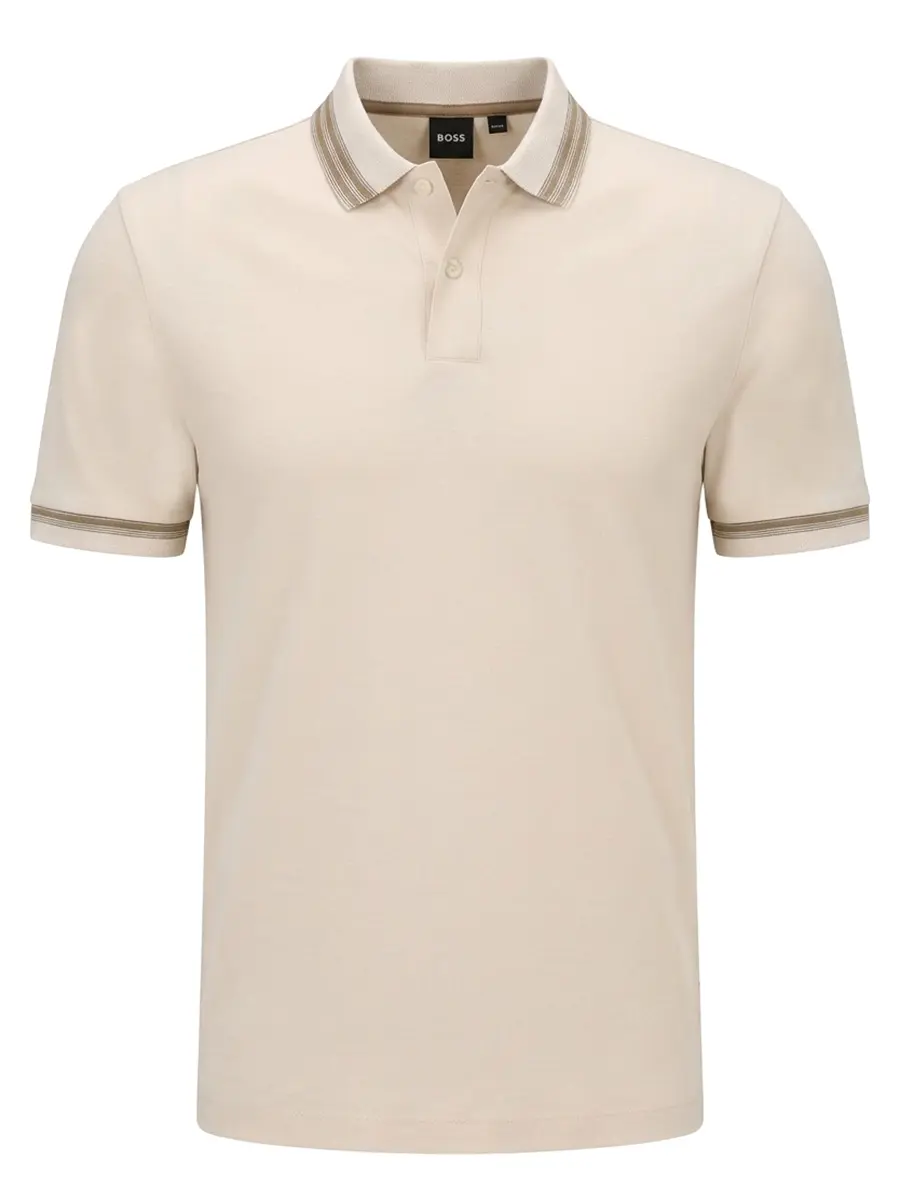 Поло Slim Fit хлопковое