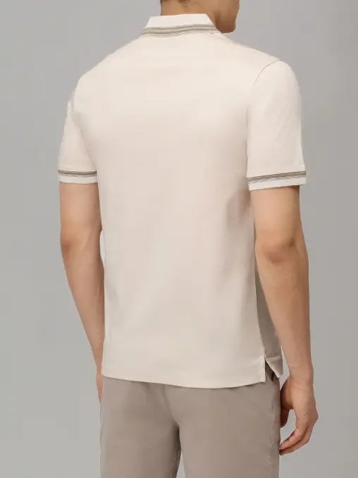 Поло Slim Fit хлопковое BOSS