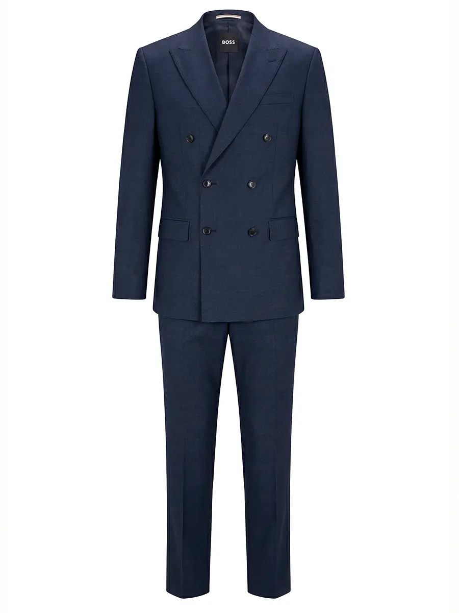 Костюм из шерсти и вискозы