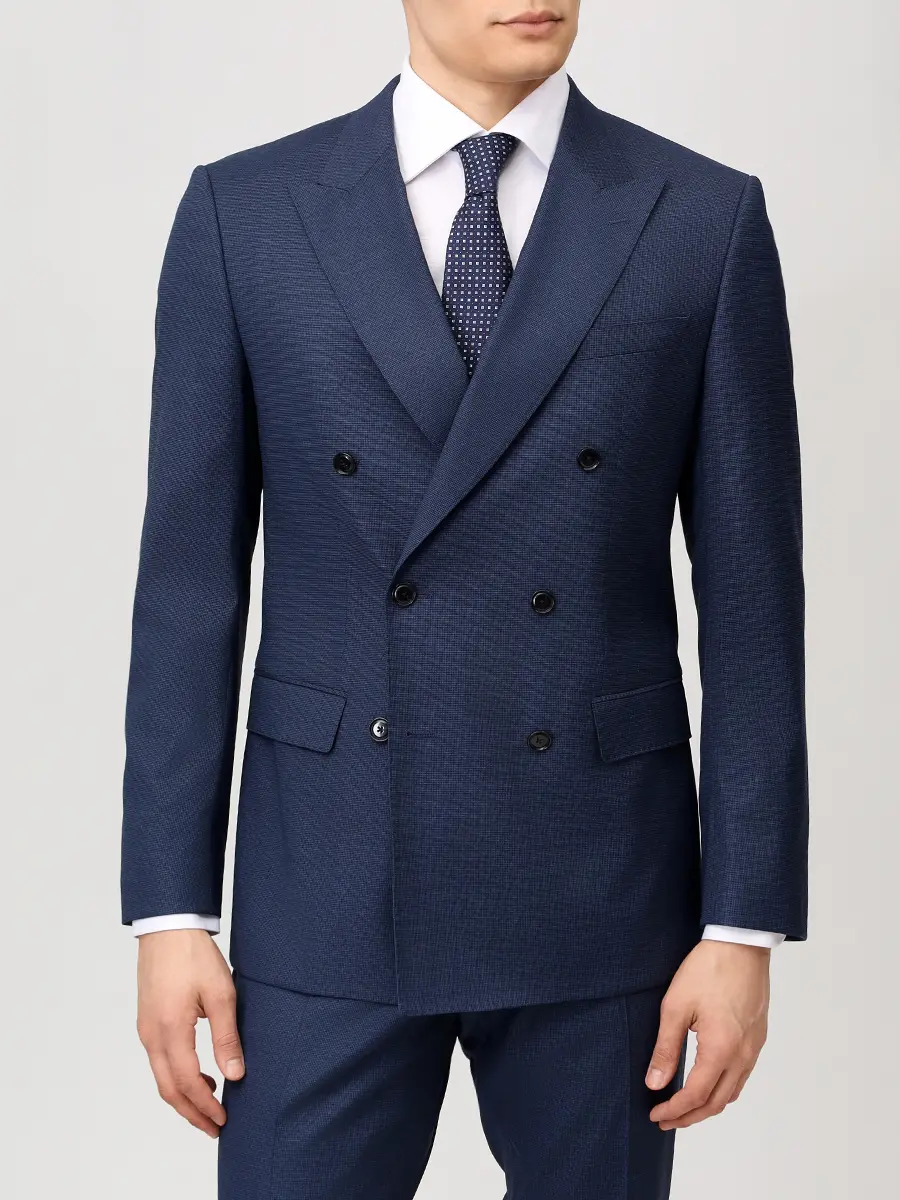 Костюм из шерсти и вискозы