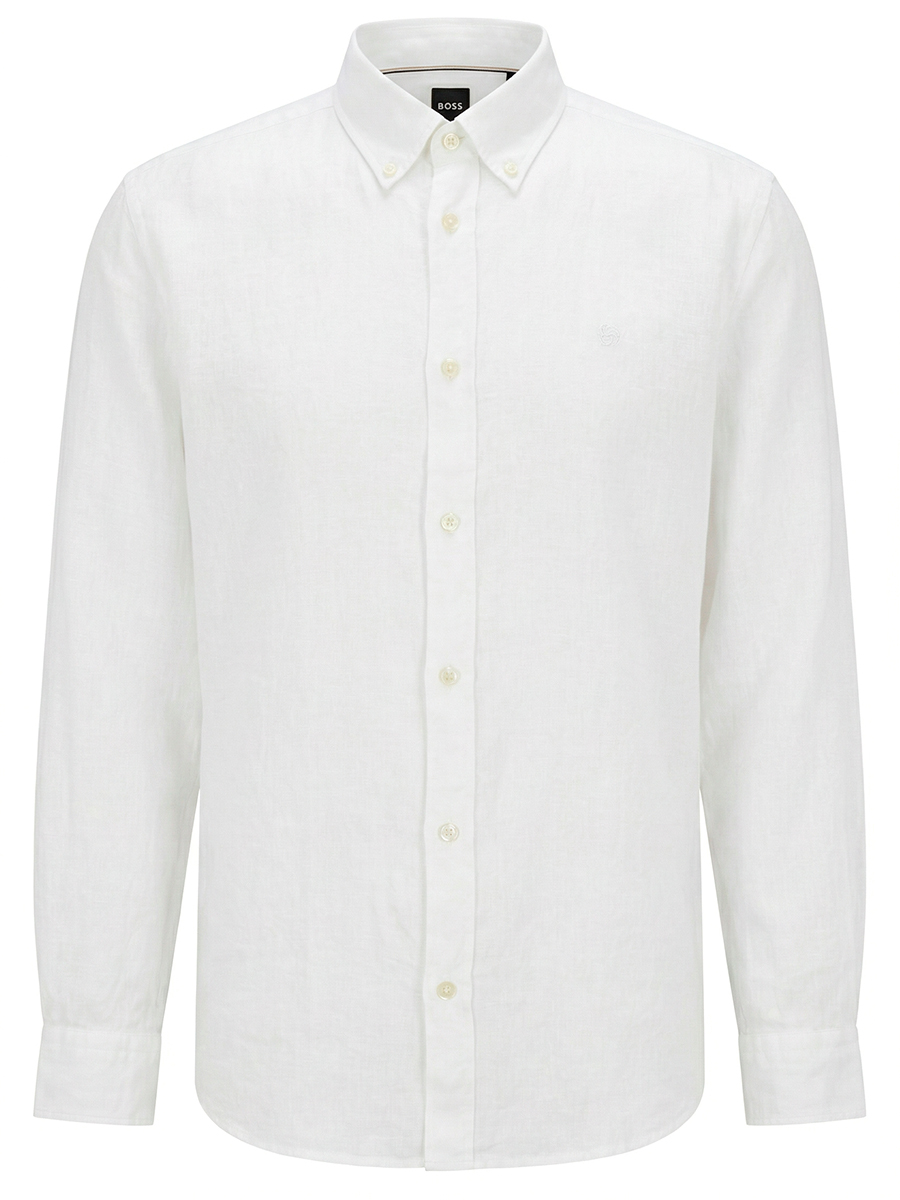 Рубашка Regular Fit льняная