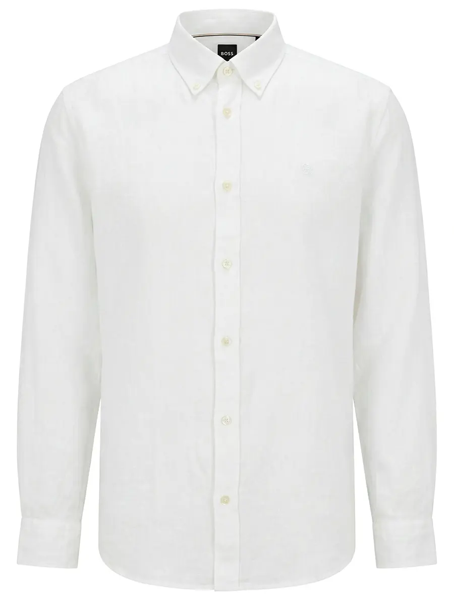 Рубашка Regular Fit льняная