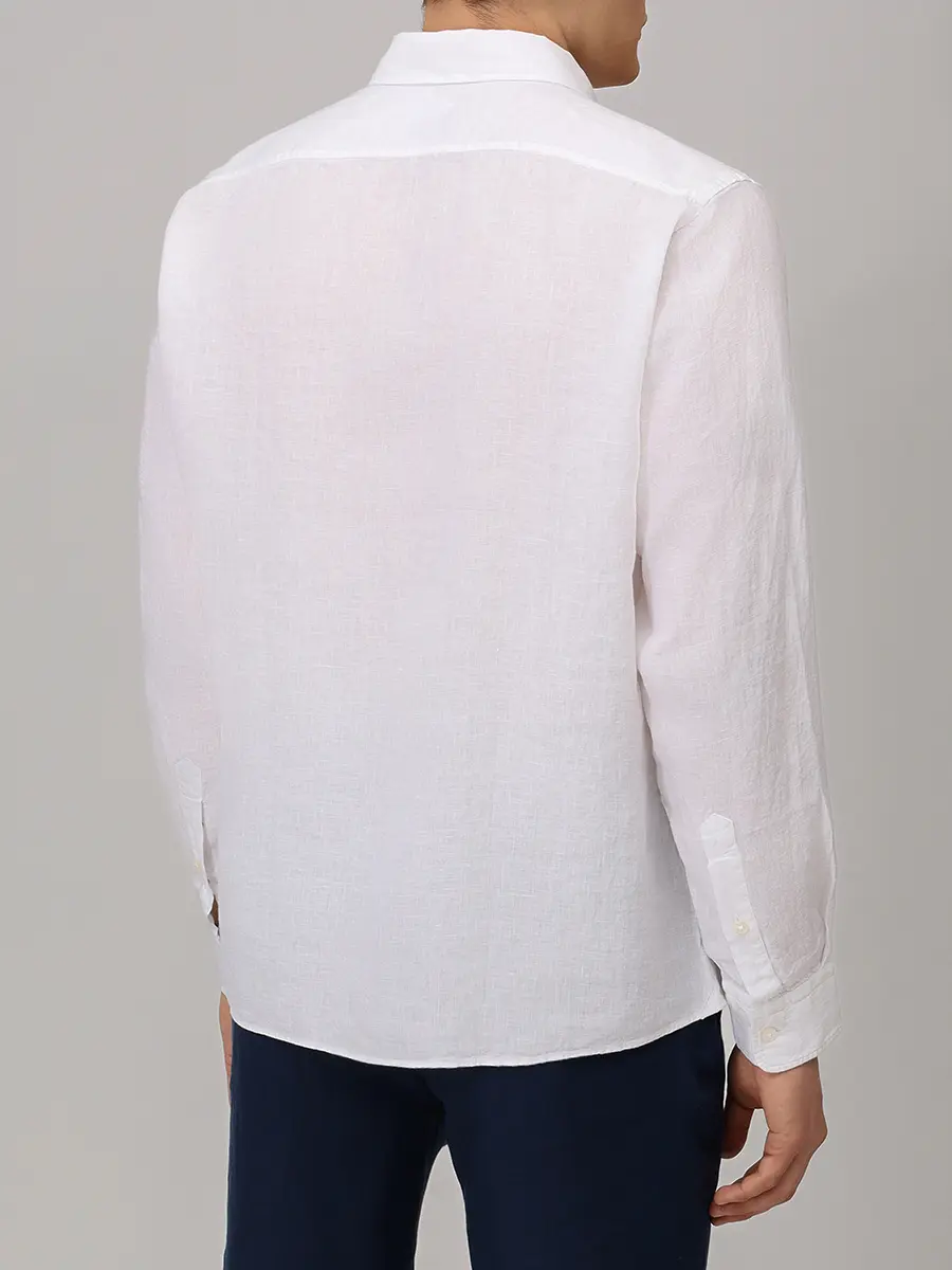 Рубашка Regular Fit льняная