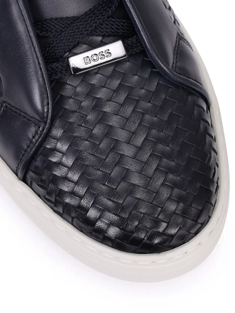 Кеды кожаные